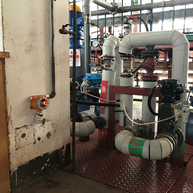 固定式气体检测仪安装场地实拍图 固定式气体检测仪安装场地实拍图