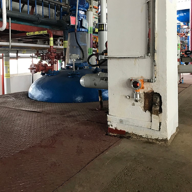 固定式气体检测仪安装场地实拍图 固定式气体检测仪安装场地实拍图