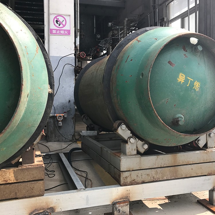 固定式可燃气体检测仪安装场地实拍图